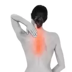 Rückenschmerzen aufgrund einer thorakalen Osteochondrose